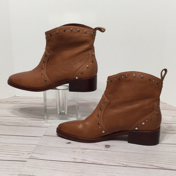 Ankle boot Studded Tobin by Dolce Vita 9 tan - Picture 3 of 11